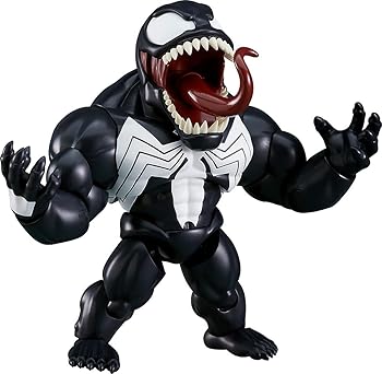 【中古】(非常に良い)ねんどろいど Marvel Comics ヴェノム ノンスケール ABS&PVC製 塗装済みフル可動フィギュア 通常版 G12523