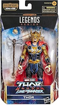 【中古】(非常に良い)ソー : ラブ・アンド・サンダー マーベルレジェンド 6インチ アクションフィギュア コーグ シリーズ ソー / MARVEL STUDIOS THOR LOVE AND THUND