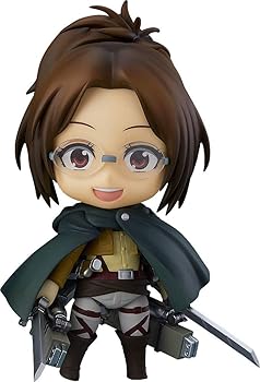 【中古】(非常に良い)ねんどろいど 進撃の巨人 ハンジ ゾエ ノンスケール プラスチック製 塗装済み可動フィギュア 再販分｜GoodLifeStore