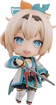 【中古】ねんどろいど ホロライブプロダクション 風真いろは ノンスケール プラスチック製 塗装済み可動フィギュア