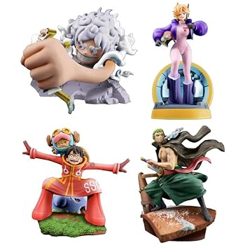 【中古】(非常に良い)プチラマ ワンピース LOGBOX RE BIRTH エッグヘッド編 [全4種セット(フルコンプ)]メガハウス