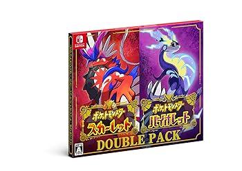 【中古】『ポケットモンスター スカーレット・バイオレット』ダブルパック -Switch｜GoodLifeStore