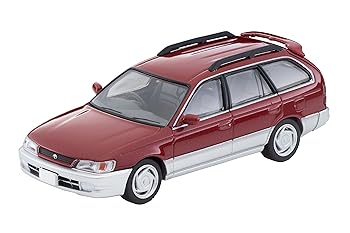 【中古】(非常に良い)トミーテック (TOMYTEC) トミカリミテッドヴィンテージ ネオ 1/64 LV-N264a トヨタ カローラワゴン Gツーリング 赤/銀 97年式 完成品