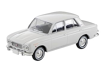 【中古】(非常に良い)トミーテック(TOMYTEC) トミカリミテッドヴィンテージ 1/64 LV-205a ダットサン ブルーバード 4ドア 1600SSS 白 65年式 完成品｜GoodLifeStore
