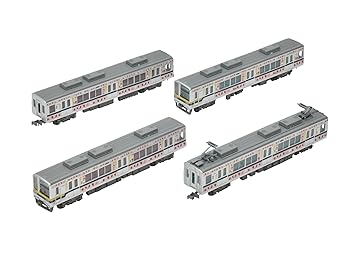 【中古】(人並み外れたに好いたらしい)トミーテック(TOMYTEC) 鉄道線路寄せあわせ 鉄コレ 東武鉄道線路20400型 ベリーハッピートレイン 4両仕掛ける パノラマ備品