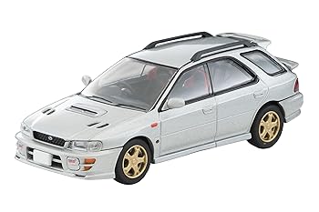 【中古】(人並み外れたに好いたらしい)トミーテック (TOMYTEC) トミカリミテッドヴィンテージ ネオ LV-N281c スバル インプレッサ ピュアスポーツワゴンWRX STi Ver.V 銀 98年式 研ぎ澄ます