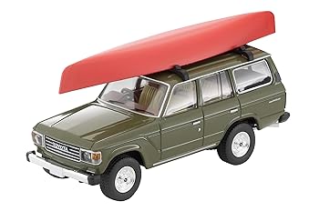 【中古】(非常に良い)トミーテック (TOMYTEC) トミカリミテッドヴィンテージ ネオ 1/64 LV-N279e トヨタ ランドクルーザー60 オリーブ カヌー 完成品 330882｜GoodLifeStore