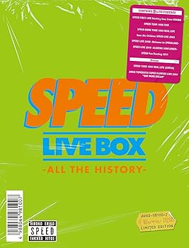 【中古】SPEED LIVE BOX - ALL THE HISTORY -(Blu-ray8枚組)(初回生産限定盤)|GoodLifeStore
