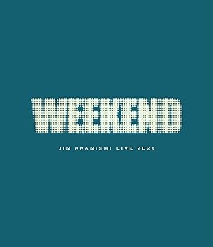 【中古】(非常に良い)JIN AKANISHI LIVE 2024 "WEEKEND" ＜通常盤＞ ［Blu-ray Disc+CD］｜GoodLifeStore