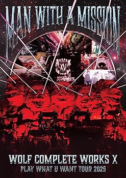 【中古】(非常に良い)Wolf Complete Works X ~MAN WITH A "15th" MISSION PLAY WHAT U WANT TOUR 2025~ (通常盤A) (DVD) - MAN WITH A MISSION (特典なし)|GoodLifeStore