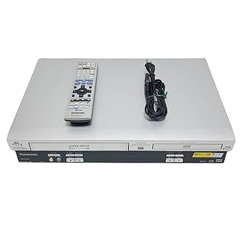 【中古】(非常に良い)Panasonic ビデオ一体型DVDプレーヤー NV-VP33-S