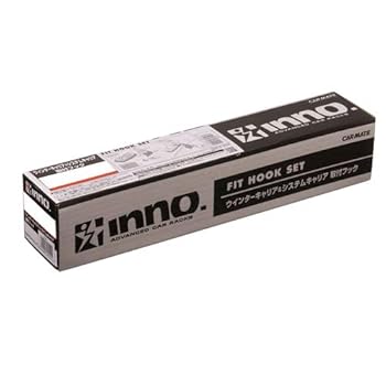 【中古】(非常に良い)カーメイト(Carmate) inno(イノー) ベースキャリア 車種別フック 適合車種：ルークス H21.12～H25.4 ( ML21S 系 ) , パレット H20.1～H25.3 ( MK 7,803円