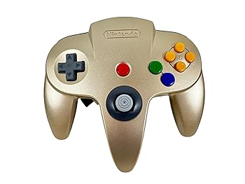【中古】コントローラー Bros ゴールド N64 任天堂 64 コントローラ|GoodLifeStore