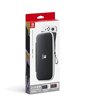 【中古】(非常に良い)Nintendo Switchキャリングケース(画面保護シート付き)