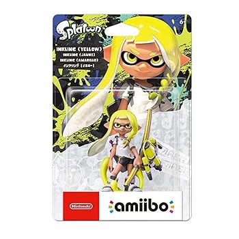 【中古】(非常に良い)amiibo インクリング【イエロー】(スプラトゥーンシリーズ)