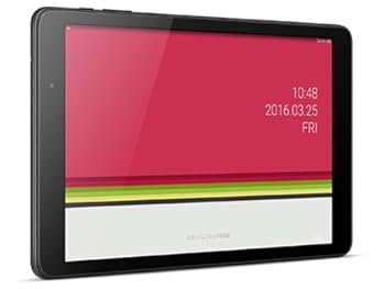 【中古】HUAWEI(ファーウェイ) Qua tab 02 16GB チャコールブラック HWT31 au