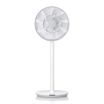 【中古】(人並み外れたに好いたらしい)バルミューダ GreenFan2+（緑であること愛好者２足し加える） EGF-1300-WG （白いこと×薄墨色）