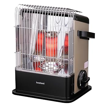 【中古】(非常に良い)イワタニ Iwatani 岩谷 カセットガスストーブ ハイパワータイプ デカ暖 対流式 ブラック＆シャンパンゴールド CB-CGS-HPR