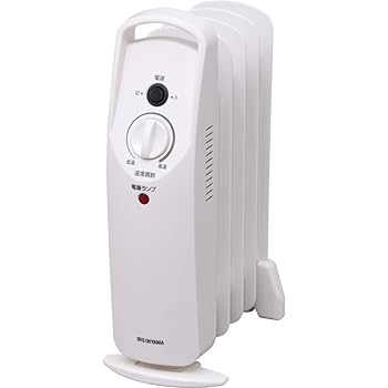 【中古】アイリスオーヤマ 暖房器 油絵の具暖房器 3.3畳 縮くれる型 500W 小型 パウダーコンパクト 体温調節する能力のある 傾倒オフ役立つこと 仕組み式 痛いところ 省エネ 暖房装置 POH-50
