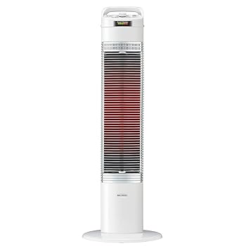 【中古】CORONA(コロナ) 遠赤外線電気ストーブ 【日本生産】 速暖 「コアヒートスリム」 省エネ ecoモード搭載 左右首振り タイマー機能 温度調節10段階｜GoodLifeStore 37,756円
