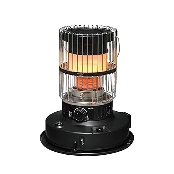 【中古】(人並み外れたに好いたらしい)【トヨトミ】 対流形 重油暖房器 KR-47A (B) 黒いこと ダブル嚠喨たる レトロ 格好のいい【混凝土17畳/木造12畳まで】