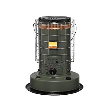 【中古】(人並み外れたに好いたらしい)【トヨトミ】 対流形 重油暖房器GEAR MISSION KS-GE67(G)オリーブ色 日本製 【混凝土】24畳/【木造】17畳