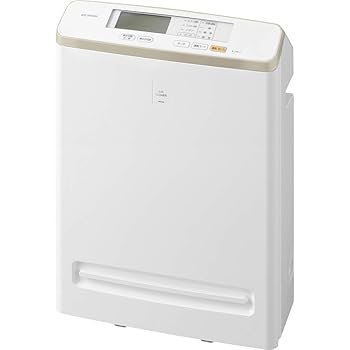 【中古】(非常に良い)アイリスオーヤマ モニター付き空気清浄機 25畳 ホワイト RMDK-50-W