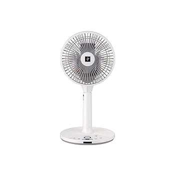【中古】(人並み外れたに好いたらしい)小ざかしい 扇風機 リビング気違い DC手合い サーキュレーター役立つこと プラズマクラスター 7000 標準尺度 静音 白いこと PJ-L2DS-W