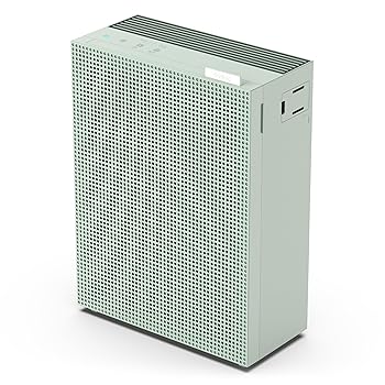 【中古】(非常に良い)COWAY 空気清浄機 AIRMEGA 150 グリーン 20畳 0.01μm対応 ウイルス PM2.5 ペット 脱臭 スマート/花粉/おやすみモード コーウェイエアメガ AP-10