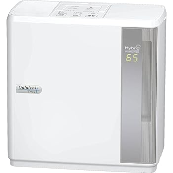 【中古】(非常に良い)ダイニチ (Dainichi) 加湿器 ハイブリッド式(木造和室5畳まで/プレハブ洋室8畳まで) HDシリーズ ホワイト HD-3020-W