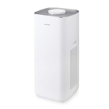 【中古】(非常に良い)アイリスオーヤマ 空気清浄機 36畳 風量5段階 消臭 除菌 脱臭 ホコリ 花粉 集じん PM2.5 ペット 静音 省エネ 軽量 タバコ アレルギー対策 コンパ