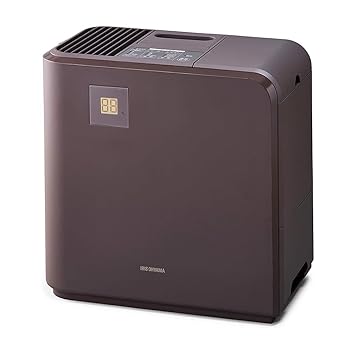 【中古】(非常に良い)アイリスオーヤマ 加湿器 大容量 スチーム式(加熱式) 気化式 ハイブリット式 加湿量 500ml タンク容量 5L 14畳 10時間連続加湿 卓上 デスク用 加｜GoodLifeStore