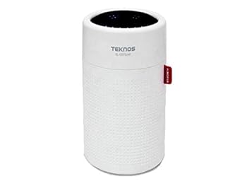 【中古】(非常に良い)TEKNOS 充電式USB円筒形加湿器 0.75? (ホワイト) EL-C075UW