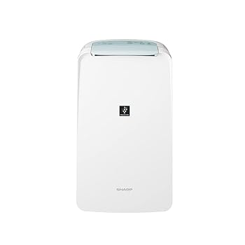 【中古】(非常に良い)シャープ 衣類乾燥機 除湿機 7.1L / プラズマクラスター 7000 スタンダード 8畳 / 2021年モデル ホワイト CV-N71-W