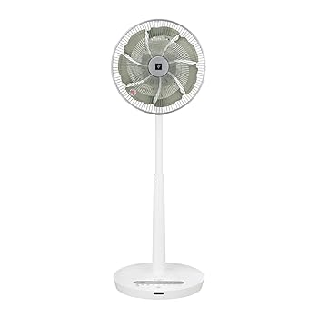 【中古】せつ然たる 扇風機 リビング気違い DC手合い プラズマクラスター 7000 ご機嫌空間的関係 トリプルネイチャーウイング 静音 白いこと 遠隔操作付 PJ-N