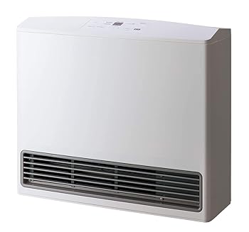 【中古】ノーリツ ガスファンヒーター GFH-5803S 都市屁っ放り 大型気違い暖房器 木造15畳 混凝土造21畳 白いこと