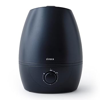 【中古】シロカ 加湿器 大容量 5L 超音波 SD-C113 ダークブルー[大容量5L/給水タンク分離/タンク抗菌加工]