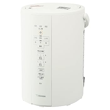 【中古】(非常に良い)象印マホービン 加湿器 スチーム式 3.0L ホワイト EE-DC35-WA