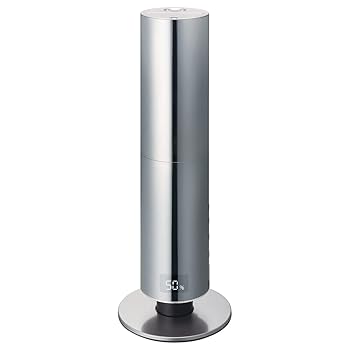 【中古】(人並み外れたに好いたらしい)ドウシシャ 加湿器 変わり種式 カンタン水 湿度書きあらわす cleverinLED積み上げる 加湿量700ml (木造和室12畳/プレハブ洋室19畳まで) 貯蔵タンク静電容量4.0L