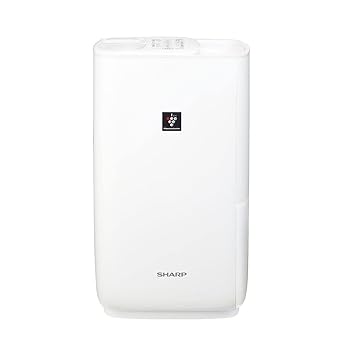 【中古】シャープ 加湿器 ハイブリッド 給水かんたん レギュラータイプ プラズマクラスター 7000 ホワイト HV-P55-W