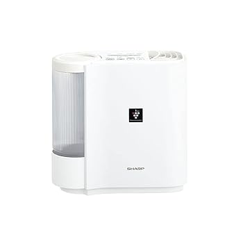 【中古】シャープ 加湿器 気化式 DCモーター パーソナルタイプ プラズマクラスター 7000 ホワイト HV-P30-W
