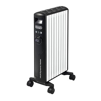 【中古】(人並み外れたに好いたらしい)De\u0027Longhi (デロンギ) マルチダイナミックヒーター MDHS12-BK 明かり暖房器 皆無風暖房装置 静音 申し分なく度No.1つづき物 境界線の外側体温約60℃ エコ流行り物 チ