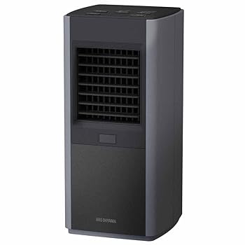 【中古】(非常に良い)アイリスオーヤマ ヒーター セラミックファンヒーター 人感センサー付き 節電 省エネ 大風量 首振りタイプ 600/1000W/1200W 3段階温度調整 転倒