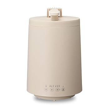 【中古】【清潔な蒸気のスチーム加湿器】ドウシシャ 加湿器 スチーム式 容量3L 木造10畳 プレハブ17畳 連続加湿時間5時間 加湿切替3段階 加湿量600ml/h