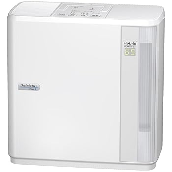 【中古】(非常に良い)ダイニチ (Dainichi) 加湿器 ハイブリッド式(木造和室12畳まで/プレハブ洋室19畳まで) HDタイプ ホワイト HD-7022-W