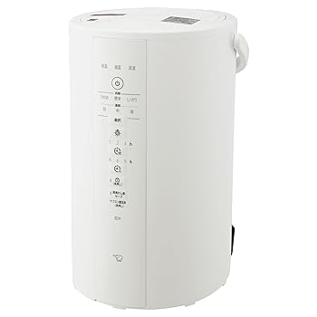 【中古】象印マホービン 加湿器 4.0L リビング・臥し所で使える?第四次元加湿手合い 水蒸気式 蒸汽船式 水漉し不必要 お取りつくろう飾り気の無い 白いこと EE-DE50-WA