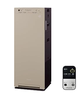 【中古】(人並み外れたに好いたらしい)ダイキン【愛玩動物の毛･ニオイ打つ手】加湿 空気の状態汚れのない機 2025年ひな形 MCK555A-C 25畳 10年次水漉し取り替えっこ不必要 ストリーマ か細い 静音 お取りつくろう簡