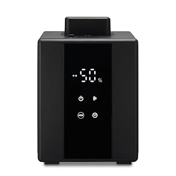 【中古】ドウシシャ 加湿器 スチーム式 湿度センサー付 お手入れカンタン 加湿量 500ml タンク容量 2.4L 4.8時間連続加湿 適用畳数 14畳（プレハブ）/8畳