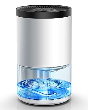 【中古】(非常に良い)Wasuka 除湿機 除湿器 小型 じょしつき 【2025年モデル・狭所向け スピード乾燥 】ペルチェ式 強力除湿 1000ml コンパクト 満水時自動停止 7色ラ
