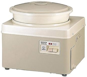 【中古】虎 餅つき機 「力じまん」 三升 グレイッシュベージュ SME-5400-CR